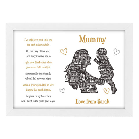 Personalised Mummy Poem Gifts From Daughter Son